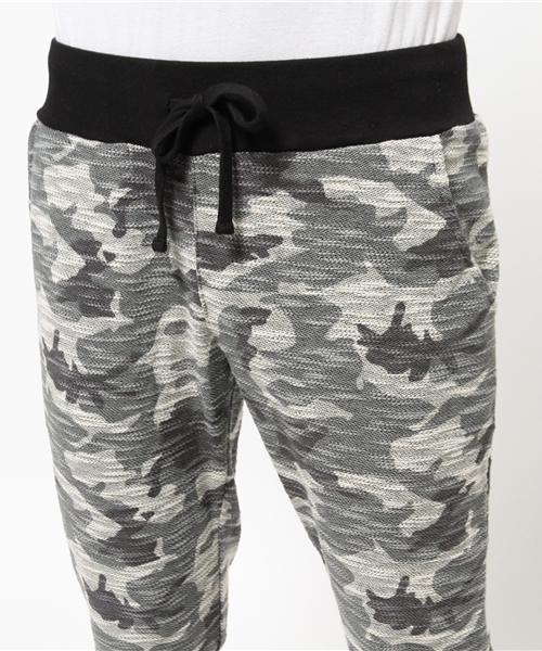 VENCEEXCHANGE（ヴァンスエクスチェンジ）の「裏スラブカモフラスウェットパンツ   （その他パンツ・メンズ・グレー/ネイビー・LARGE/MEDIUM）」の6枚目の写真