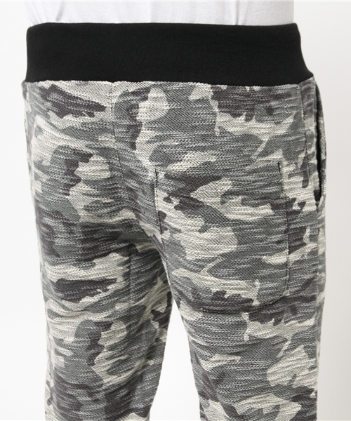 VENCEEXCHANGE（ヴァンスエクスチェンジ）の「裏スラブカモフラスウェットパンツ   （その他パンツ・メンズ・グレー/ネイビー・LARGE/MEDIUM）」の7枚目の写真