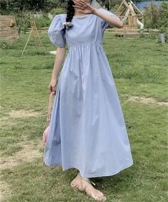 セール】ストライプセパレートバルーンシャツワンピース（ワンピース