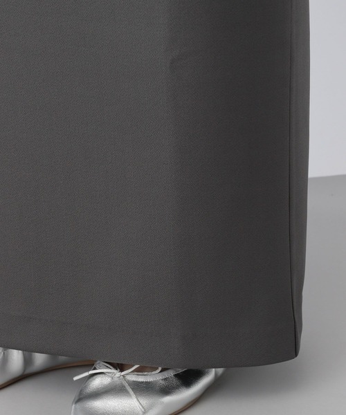 A part by（アパートバイ）の「ストレッチタイトマキシスカート（スカート・レディース・ブラック/アイボリー/グレー・MEDIUM/SMALL）」の14枚目の写真