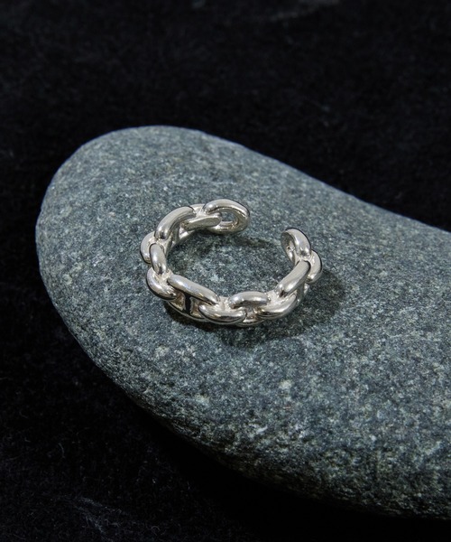 IVXLCDM(アイヴィーエックスエルシーディエム)の「IVXLCDM アイブイエックスエルシーディーエム / ANCHOR CHAIN EAR CUFF / アンカーチェーンイヤーカフ / IVX-A628-SV(イヤーカフ・メンズ・シルバー・FREE)」の1枚目の写真