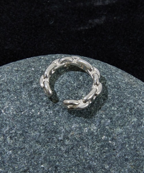 IVXLCDM(アイヴィーエックスエルシーディエム)の「IVXLCDM アイブイエックスエルシーディーエム / ANCHOR CHAIN EAR CUFF / アンカーチェーンイヤーカフ / IVX-A628-SV(イヤーカフ・メンズ・シルバー・FREE)」の3枚目の写真