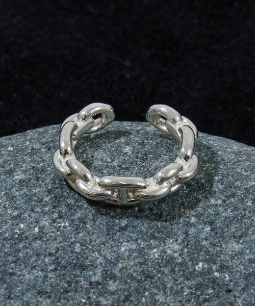 IVXLCDM(アイヴィーエックスエルシーディエム)の「IVXLCDM アイブイエックスエルシーディーエム / ANCHOR CHAIN EAR CUFF / アンカーチェーンイヤーカフ / IVX-A628-SV(イヤーカフ・メンズ・シルバー・FREE)」の4枚目の写真
