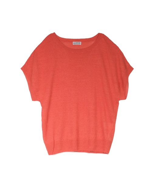 LA MARINE FRANCAISE（マリン フランセーズ）の「イタリアリネンプルオーバー（ニット/セーター・レディース・ベージュ/オレンジ/グリーン/ブラック・FREE）」の4枚目の写真