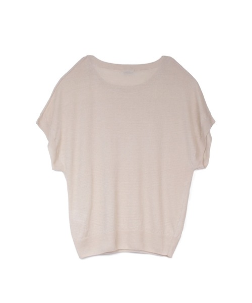 LA MARINE FRANCAISE（マリン フランセーズ）の「イタリアリネンプルオーバー（ニット/セーター・レディース・ベージュ/オレンジ/グリーン/ブラック・FREE）」の12枚目の写真