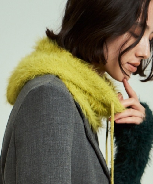 SHAGGY KNIT BALACLAVA（ニットキャップ/ビーニー）｜ORIENT MILLINERY（オリエント ミリナリー） 4,961円