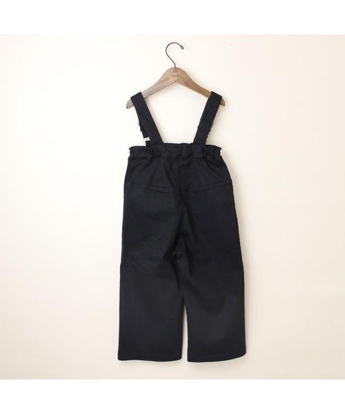 maarook（マルーク）の「ハイストレッチツイルサロペットパンツ（サロペット/オーバーオール・キッズ・ブラック・140cm/150cm/160cm）」の8枚目の写真