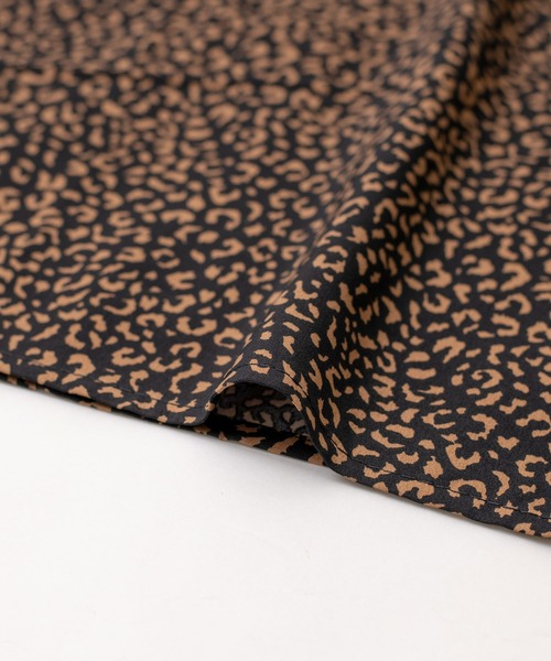 Jayro（ジャイロ）の「ノースリーブウエスト切替レオパードOP（ワンピース・レディース・オフホワイト/ダークブラウン/ブラック・M）」の4枚目の写真