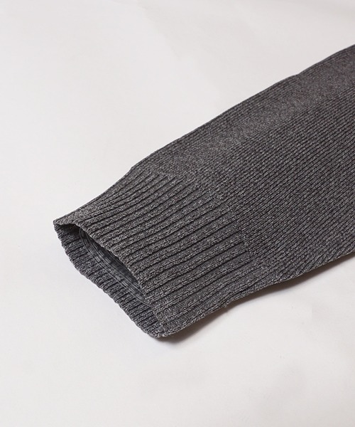 coca(coca)(コカ)の「スクエアネック ハイゲージニットカーディガン(カーディガン/ボレロ・レディース・ブラック/チャコール/アイボリー/ブラウン・M/L/S)」の7枚目の写真