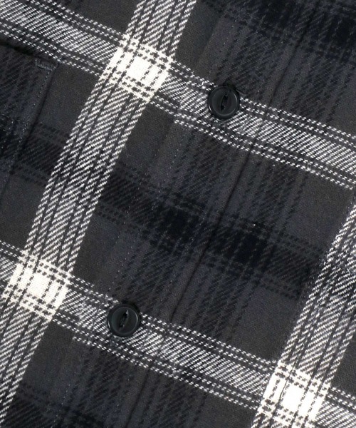 MARUKAWA（マルカワ）の「2025AW ネルチェック レギュラーカラー ワークシャツ（シャツ/ブラウス・メンズ・ベージュ/イエロー/レッド/レッド系その他/アイボリー/ブラック/カーキ/ブルー・M/L/LL）」の19枚目の写真