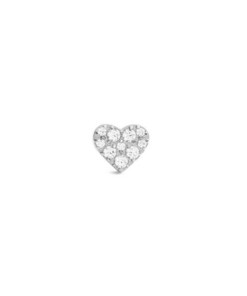 Daniel Wellington(ダニエルウェリントン)の「Crystal Heart Stud Earring レーディスピアス ローズゴールド/シルバー/ゴールド 片耳用(ピアス(片耳用)・レディース・ピンクゴールド/イエローゴールド/シルバー・ONE SIZE)」の4枚目の写真