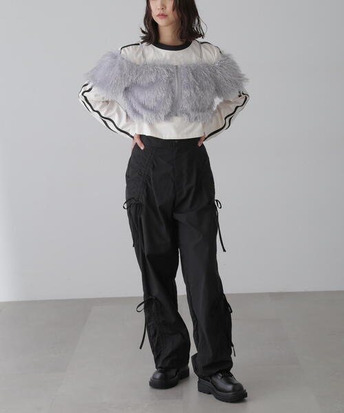 FREE'S MART(フリーズマート)の「リボンドロストパンツ(その他パンツ・レディース・ブラック/カーキ・SMALL/MEDIUM)」の21枚目の写真