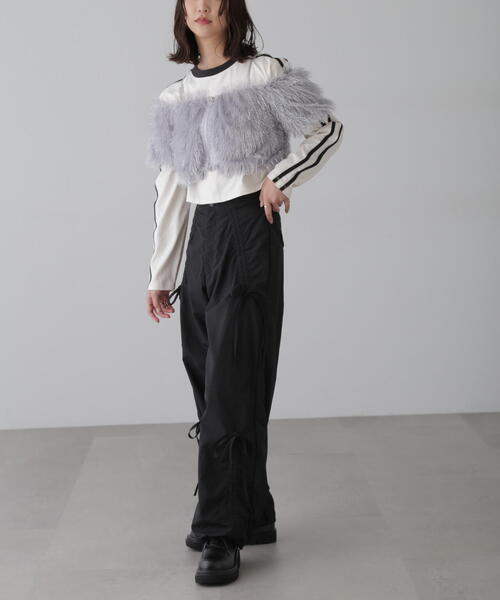 FREE'S MART(フリーズマート)の「リボンドロストパンツ(その他パンツ・レディース・ブラック/カーキ・SMALL/MEDIUM)」の20枚目の写真