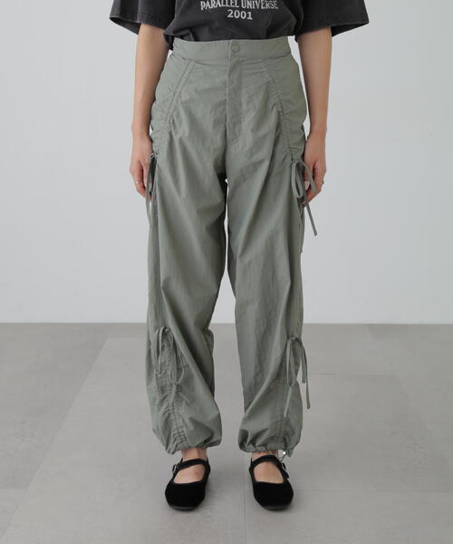 FREE'S MART(フリーズマート)の「リボンドロストパンツ(その他パンツ・レディース・ブラック/カーキ・SMALL/MEDIUM)」の12枚目の写真