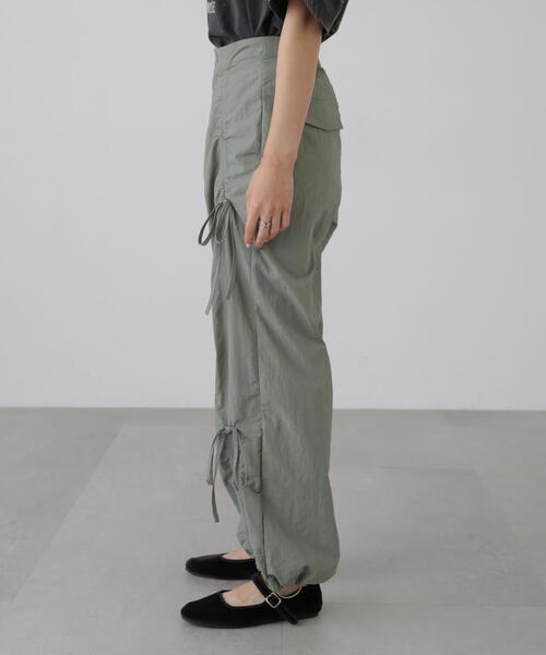 FREE'S MART(フリーズマート)の「リボンドロストパンツ(その他パンツ・レディース・ブラック/カーキ・SMALL/MEDIUM)」の11枚目の写真
