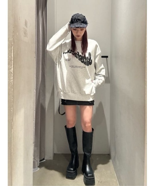 トレーナー スウェット SATISFACTION 2WAY SW TOPS サティスファクション 2ウェイ スウェット トップス レディース SLY トレーナー スウェット SATISFACTION 2WAY SW TOPS サティス