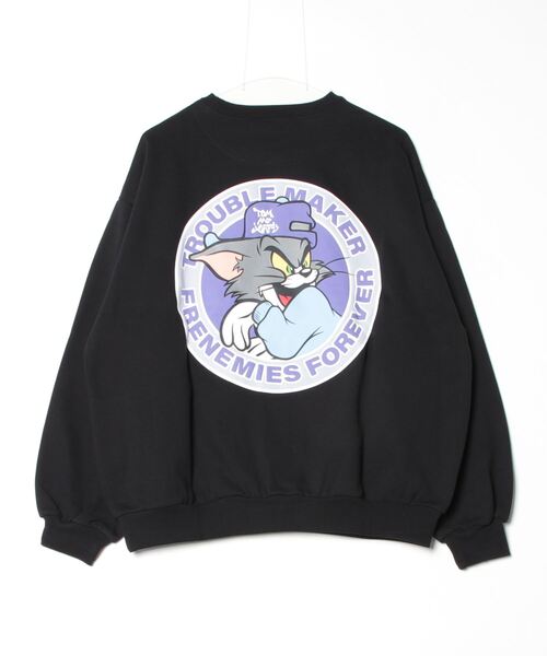新品SEQUENZ TOM&JERRY トムとジェリージャージトップス