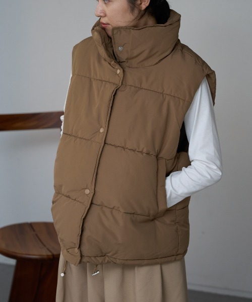 セール】中綿ダウンベスト（ダウンベスト）｜TRIANGLE PALETTE