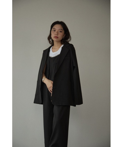 DRWCYS（ドロシーズ）の「ビスチェディテールロンパース（サロペット/オーバーオール・レディース・ベージュ/ブラック・FREE）」の8枚目の写真