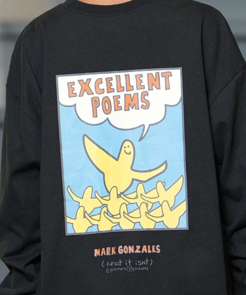 (What it isNt)ART BY MARKGONZALES(ワットイットイズント)の「(What it isNt)ART BY MARKGONZALES/ワット イット イズント マークゴンザレス キッズ ロンT PTEE 47240227(Tシャツ/カットソー・キッズ・グレー/オフホワイト/ブラック・160cm/100cm/120cm/130cm/140cm/150cm/110cm)」の15枚目の写真
