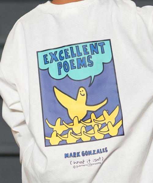 (What it isNt)ART BY MARKGONZALES(ワットイットイズント)の「(What it isNt)ART BY MARKGONZALES/ワット イット イズント マークゴンザレス キッズ ロンT PTEE 47240227(Tシャツ/カットソー・キッズ・グレー/オフホワイト/ブラック・160cm/100cm/120cm/130cm/140cm/150cm/110cm)」の20枚目の写真
