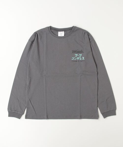 (What it isNt)ART BY MARKGONZALES(ワットイットイズント)の「(What it isNt)ART BY MARKGONZALES/ワット イット イズント マークゴンザレス キッズ ロンT PTEE 47240227(Tシャツ/カットソー・キッズ・グレー/オフホワイト/ブラック・160cm/100cm/120cm/130cm/140cm/150cm/110cm)」の7枚目の写真