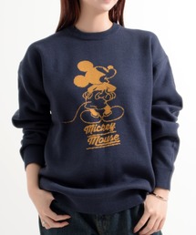 『DISNEY/ディズニー』MIC ジャガード長袖ニット セーター【Z】