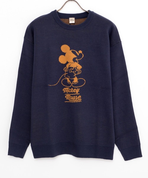 Disney(ディズニー)の「『DISNEY/ディズニー』MIC ジャガード長袖ニット セーター【Z】(ニット/セーター・レディース・ネイビー/オレンジ系/グレイッシュベージュ/アイボリー・LL/L/M)」の16枚目の写真