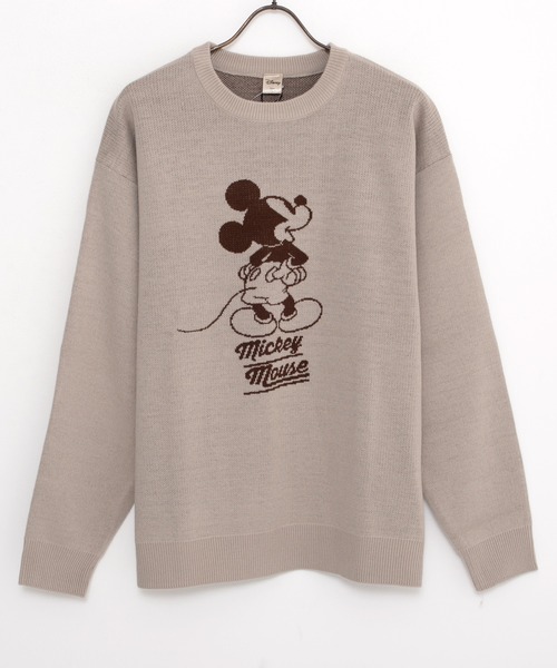 Disney(ディズニー)の「『DISNEY/ディズニー』MIC ジャガード長袖ニット セーター【Z】(ニット/セーター・レディース・ネイビー/オレンジ系/グレイッシュベージュ/アイボリー・LL/L/M)」の14枚目の写真