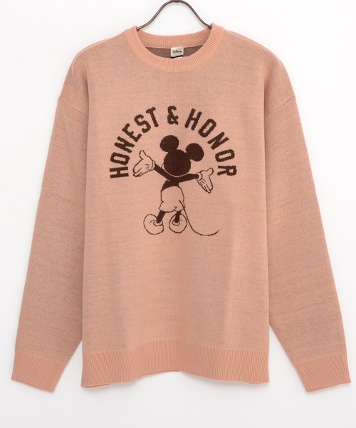 Disney(ディズニー)の「『DISNEY/ディズニー』MIC ジャガード長袖ニット セーター【Z】(ニット/セーター・レディース・ネイビー/オレンジ系/グレイッシュベージュ/アイボリー・LL/L/M)」の18枚目の写真