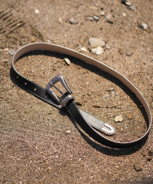 LURAKU】Cow Leather Western Belt（ベルト）｜LURAKU（ルラク