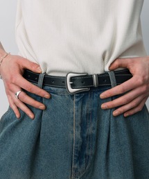 LURAKU（ルラク）の「【LURAKU】Cow Leather  Western Belt（ベルト）」