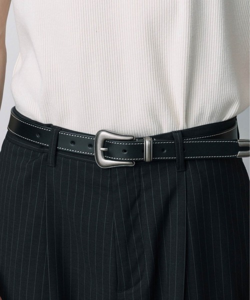LURAKU】Cow Leather Western Belt（ベルト）｜LURAKU（ルラク）の