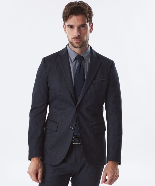 安価 EPoca Uomo ダークネイビー ブレザー ジャケット・アウター