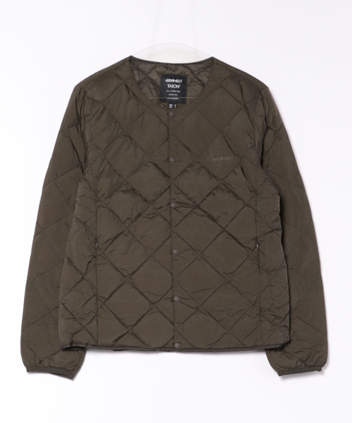 Gramicci（グラミチ）の「【Gramicci×TAION】INNER DOWN JACKET |インナーダウンジャケット [G4FU-J101-TG]（ダウンジャケット/コート・メンズ・グレー系その他/ブラック/ダークブラウン・L/M/S/XL）」の10枚目の写真
