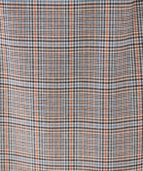 【セール】【後ろウエストゴム/ストレッチ性/日本製】チェックナロースカート（スカート）｜UNTITLED（アンタイトル）