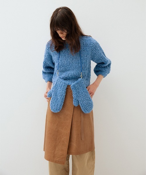 leinwande（ラインヴァンド）の「Boa Hand Knitted Mittens（手袋