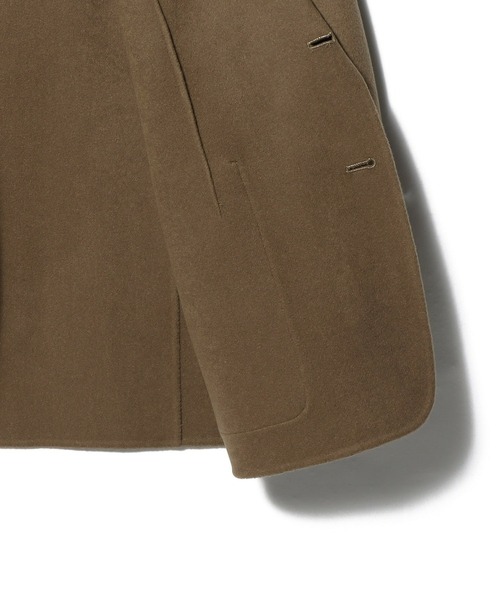 mando（マンド）の「mando / ウールカシミヤ リバーシングルジャケット 《ESTNATION EXCLUSIVE》（テーラードジャケット・メンズ・ブラック/キャメル・2/3）」の9枚目の写真