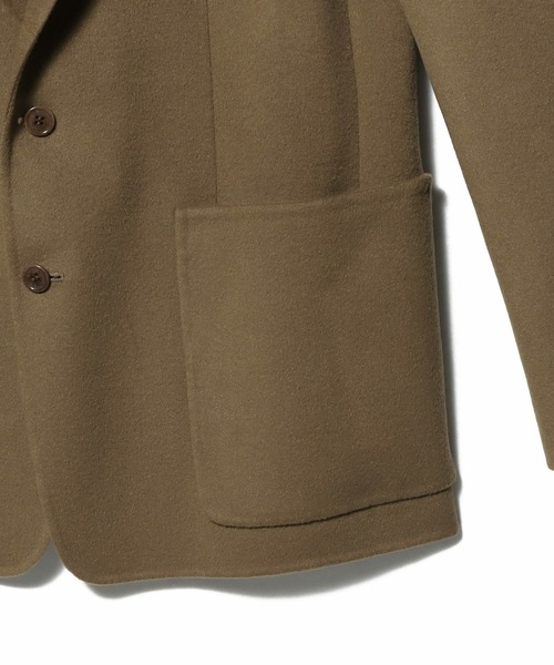 mando（マンド）の「mando / ウールカシミヤ リバーシングルジャケット 《ESTNATION EXCLUSIVE》（テーラードジャケット・メンズ・ブラック/キャメル・2/3）」の10枚目の写真