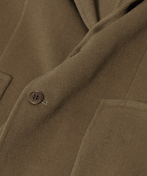 mando（マンド）の「mando / ウールカシミヤ リバーシングルジャケット 《ESTNATION EXCLUSIVE》（テーラードジャケット・メンズ・ブラック/キャメル・2/3）」の11枚目の写真