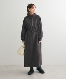 ELENCARE DUE | ・ELENCARE DUEスエードポンチドロストワンピ(ワンピース)