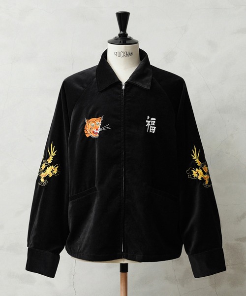 WAIPER×TOWN CRAFT TL24S002WP SOUVENIR VIET-NAM JACKET VELOUR 