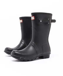 HUNTER | HUNTER ハンター WOMENS ORIGINAL SHORT オリジナル ショート HWFS1000RMABLK BLK(レインシューズ)