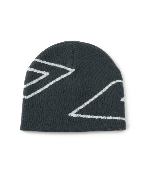 UMBRO(アンブロ)の「【UMBRO x M】LOGO BEANIE KNIT CAP(ニットキャップ/ビーニー・レディース・チャコールグレー・FREE)」の9枚目の写真