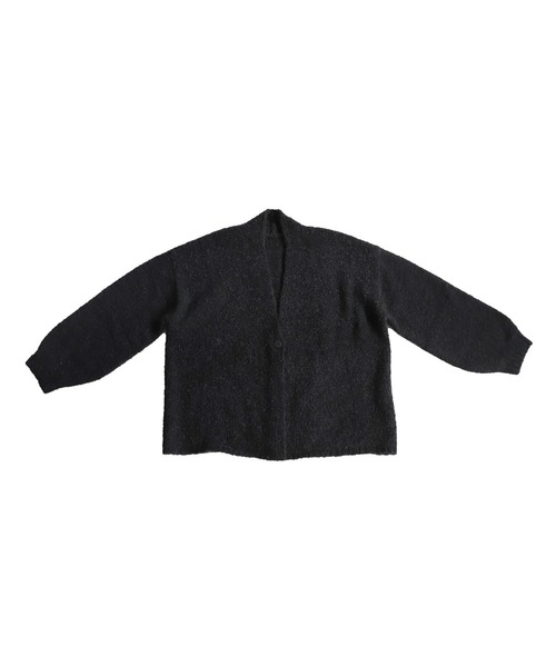 antiqua(アンティカ)の「ブークレニットカーディガン(ニット/セーター・レディース・ブルー/ベージュ/ブラック・ONESIZE)」の17枚目の写真