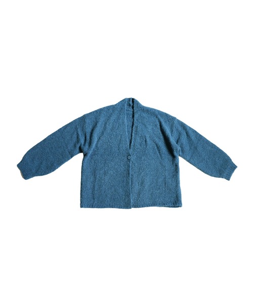 antiqua(アンティカ)の「ブークレニットカーディガン(ニット/セーター・レディース・ブルー/ベージュ/ブラック・ONESIZE)」の19枚目の写真