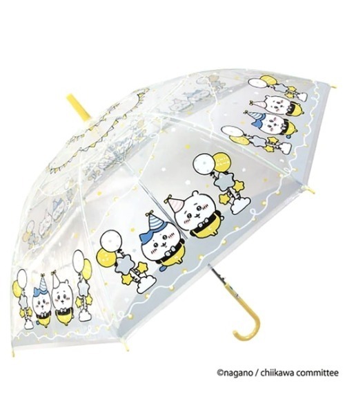 ちいかわ　ビニール傘　三種コンプリート　５８㌢ ちいかわ ジャンプビニール傘 58cm（カラフル） | ちいかわ