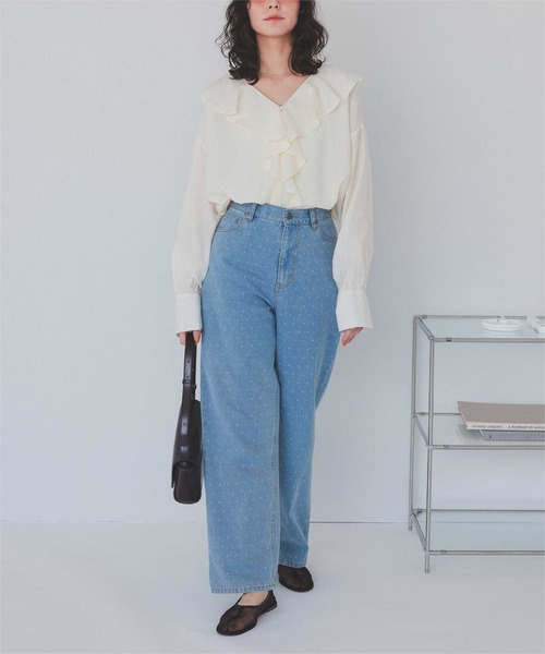 titivate(ティティベイト)の「パイピングメッシュパンプス(パンプス・レディース・ブラウン/ベージュ/ブラック・LL/L/M/S)」の21枚目の写真