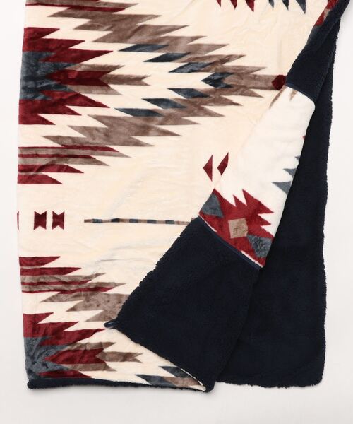 Amina/アミナ ブランケット ノマディ あったか 防寒 ボア マイクロ