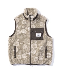POLeR（ポーラー）の「POLER JACQUARD SHERPA VEST（ポーラー ジャガード シェルパベスト）（ベスト）」